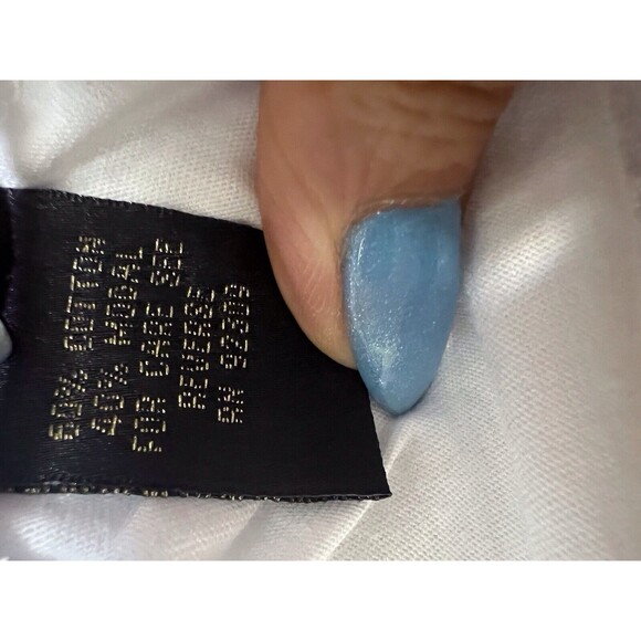 Twiggy London Tank Top Large White Sequins Front  HSN Classic Silhouette - Picture 10 of 11